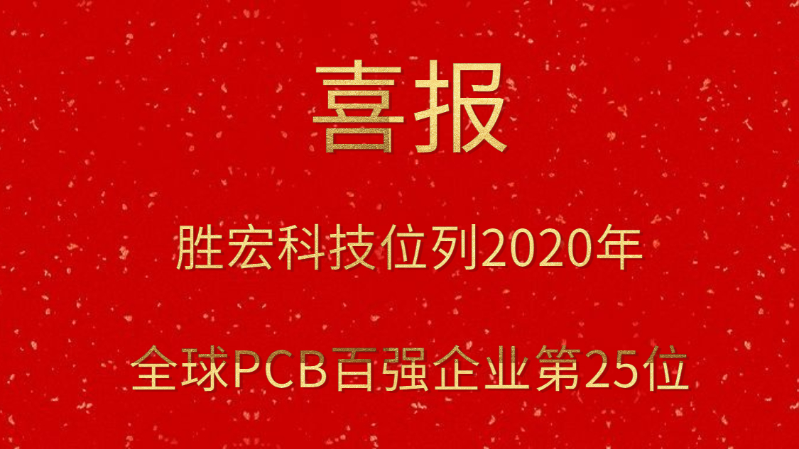jiuyou.com九游科技位列2020年全球PCB百强企业第25位